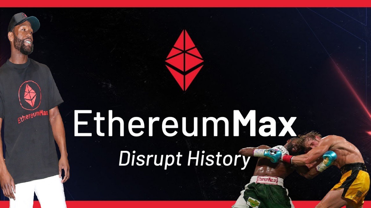 Mayweather wore a T-shirt with the EthereumMax logo before the fight with Logan Paul