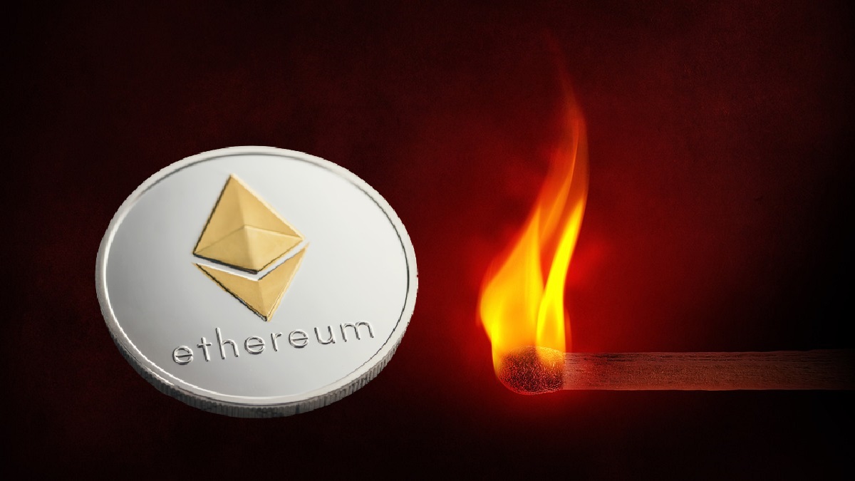 Almost $ 100 million worth of digital coins were burned on the Ethereum network in a week