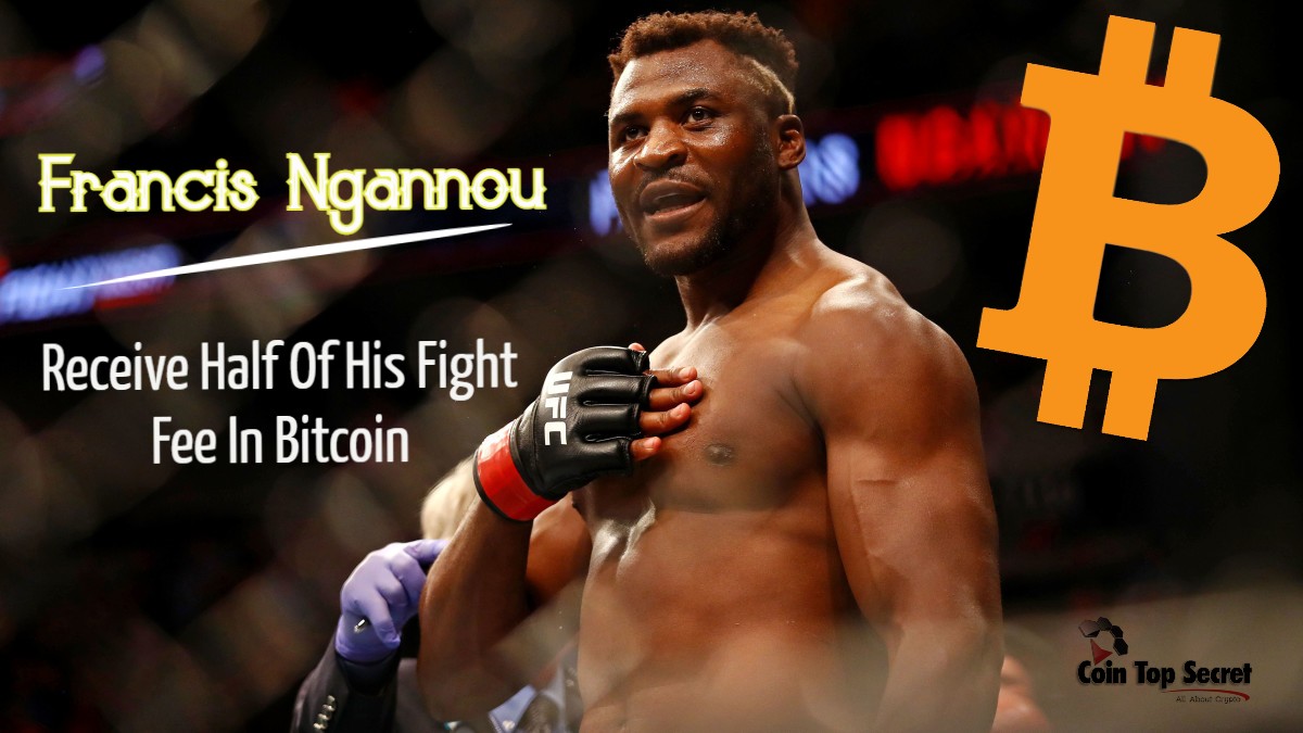 UFC Champion Francis Ngannou To Receive Half Of His Fight Fee In Bitcoin
