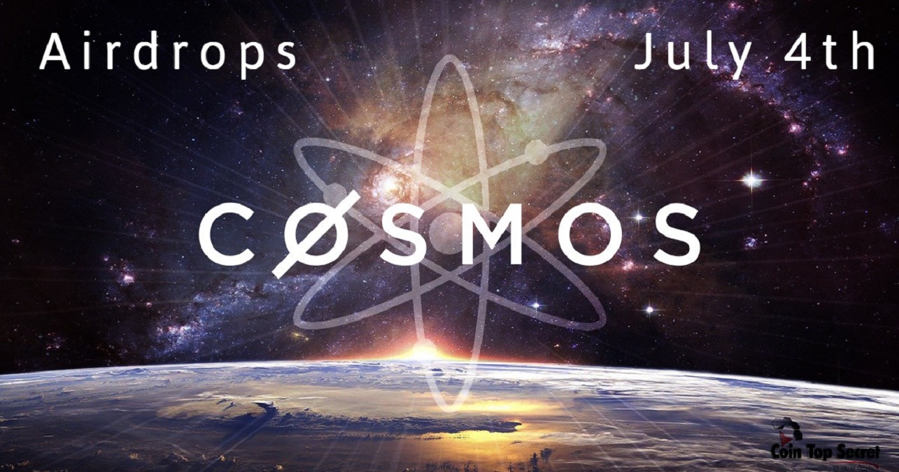 Atom token holders will be able to receive cryptocurrency for free