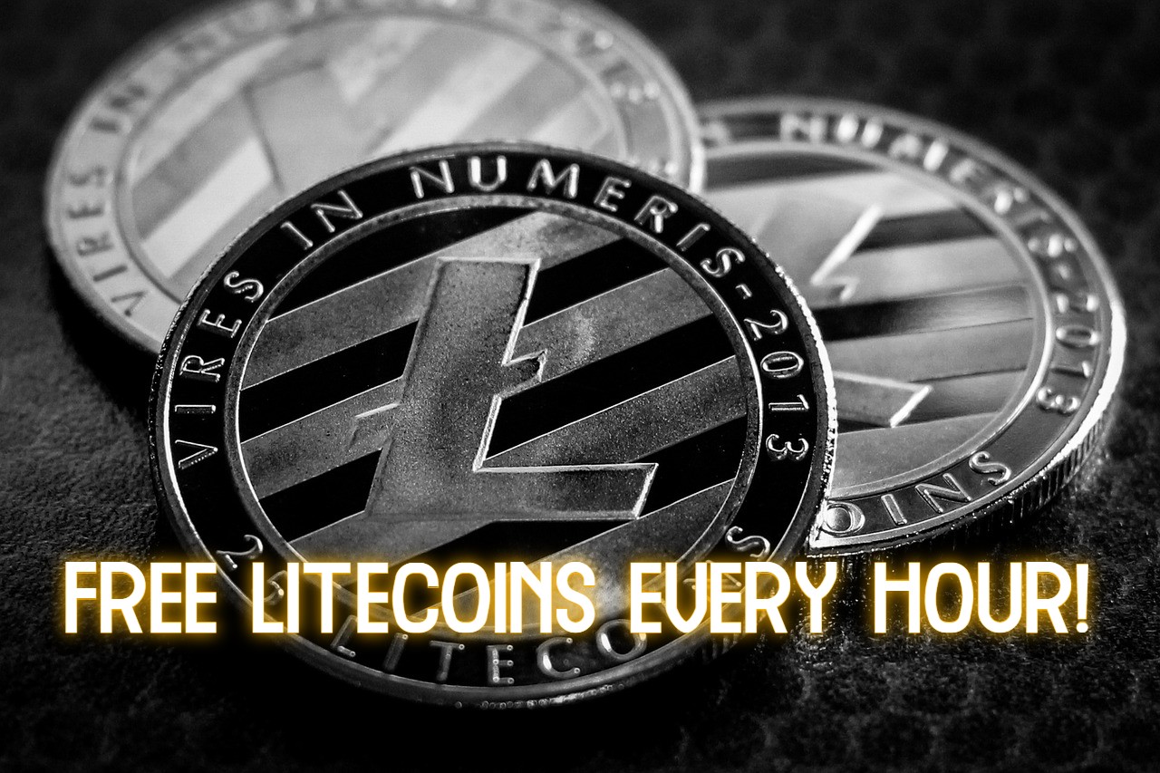 FREE LITECOINS EVERY HOUR! Up To 0.02000000 LTC