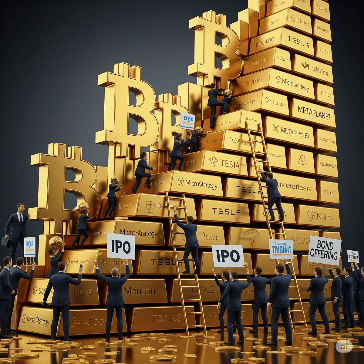 The Corporate Bitcoin Gold Rush: How Companies Are Betting Big—With Your Money