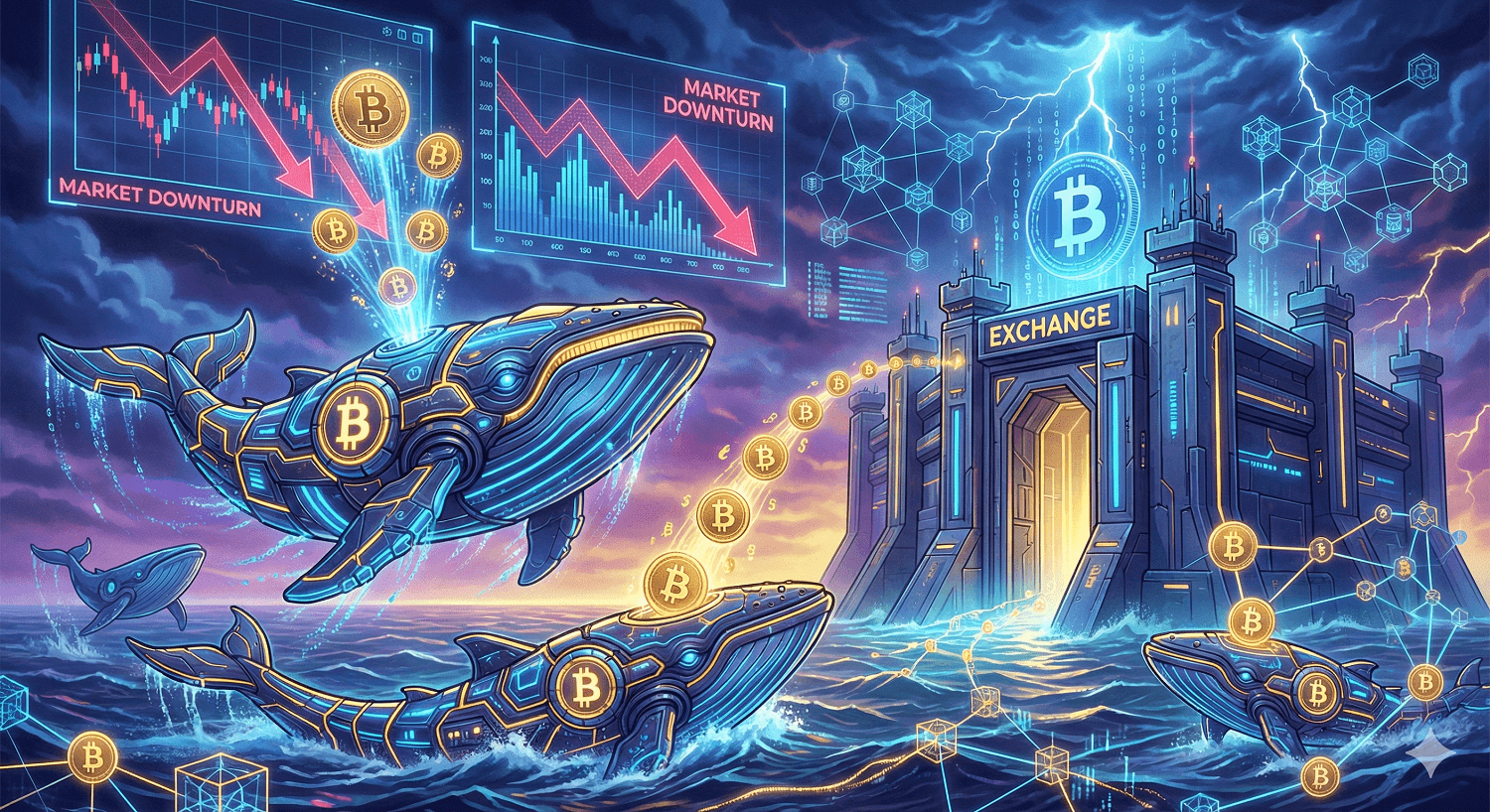 Bitcoin Market Warning High Whale Deposits Signal Deeper Drop