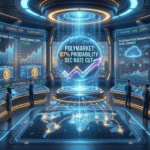 Polymarket Rate Cut Odds Drive Crypto Stock Gains