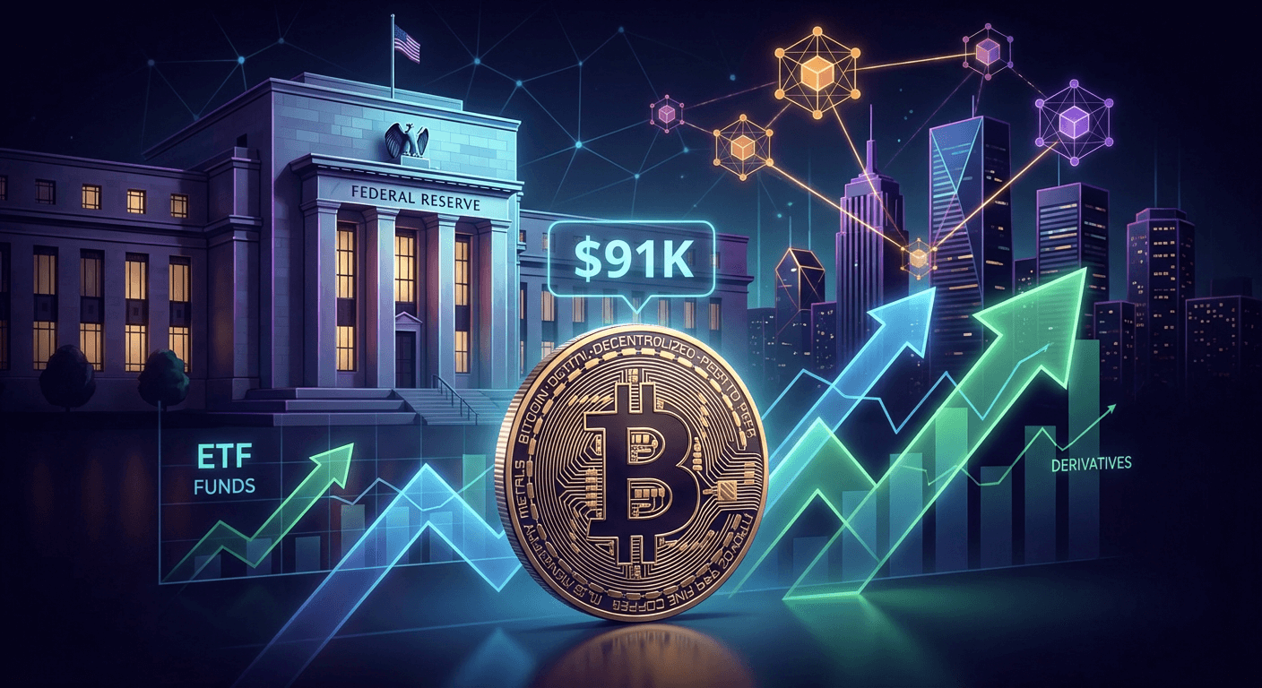 Fed Rate Cuts Impact Bitcoin Will It Break $91K