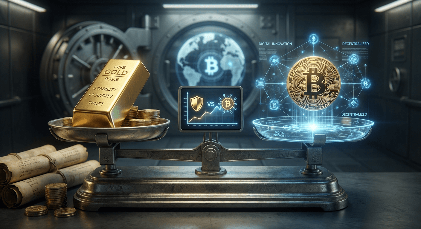 Why Gold Is Winning Over Bitcoin in 2025