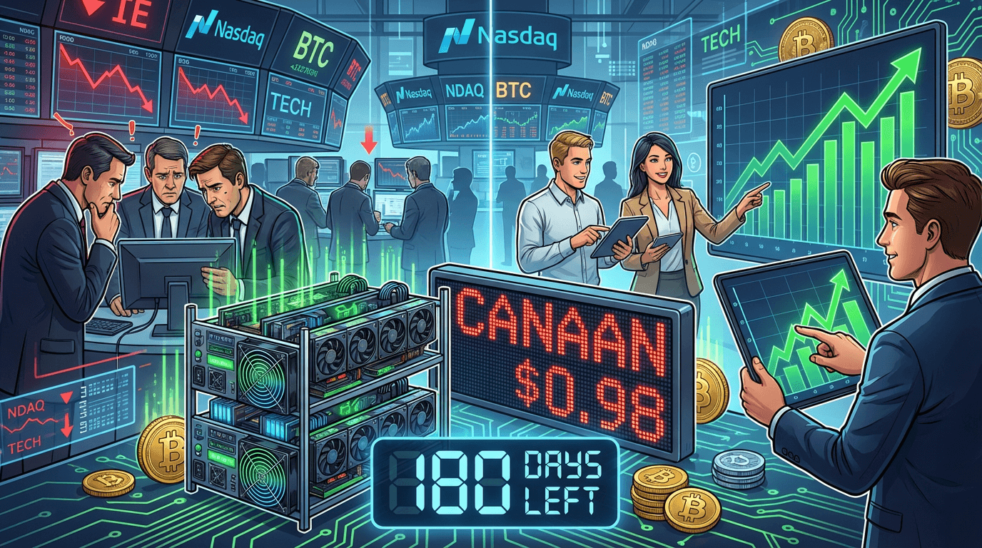 Canaan's 180-Day Nasdaq Delisting Countdown